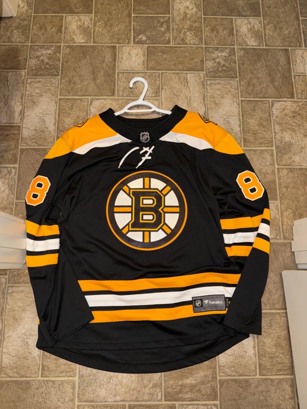 Fanatics Boston Bruins David Pastrnak Jersey